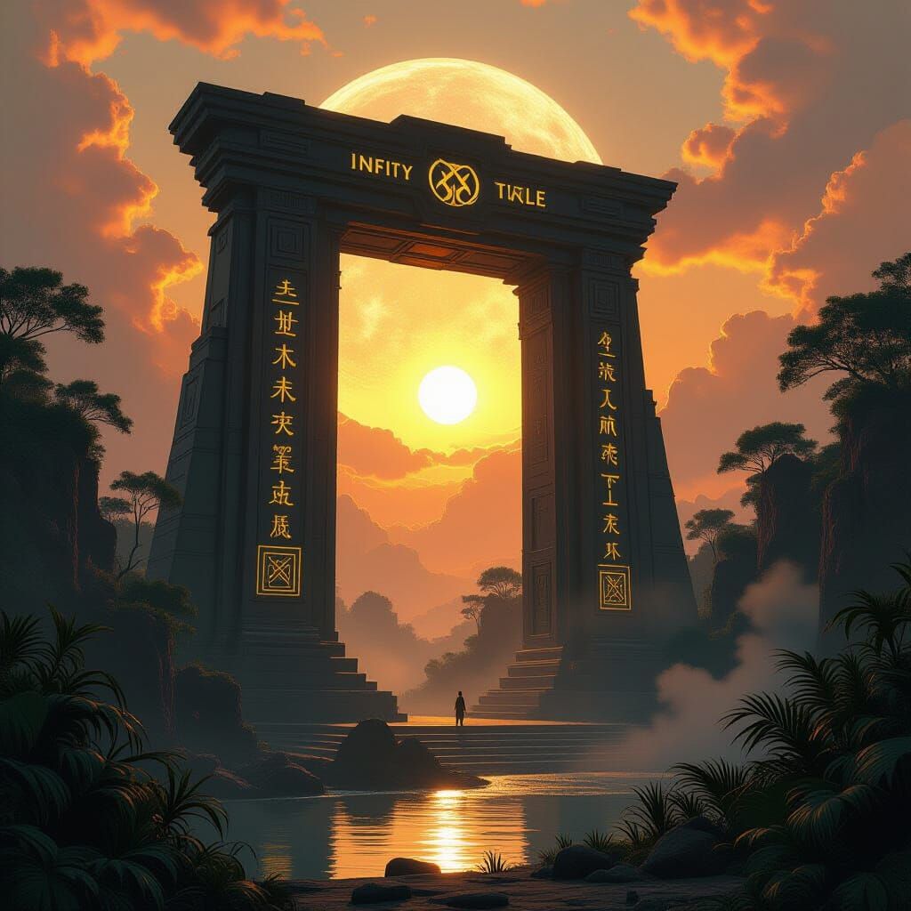 Infinity Gate on Jungle Planet Kesh