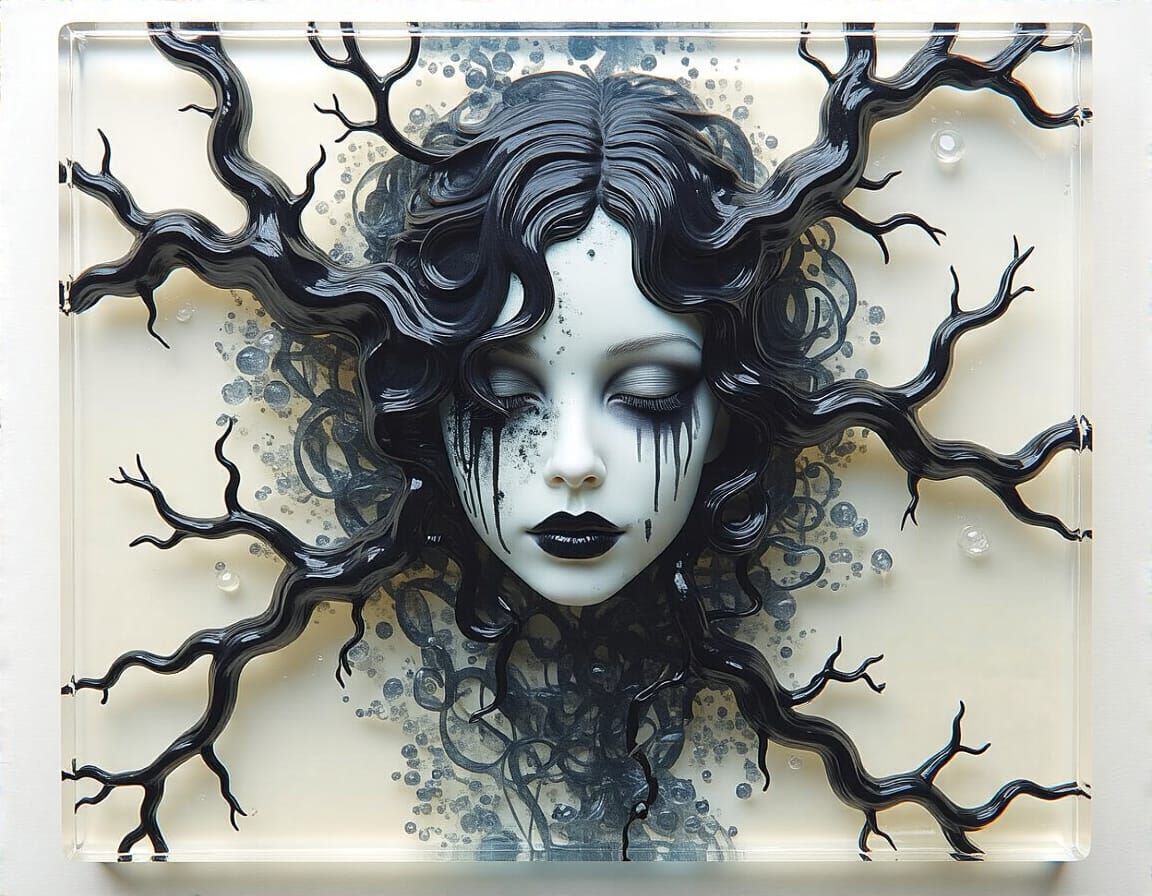 Intricately Carved Gelwave with None of My Tricks