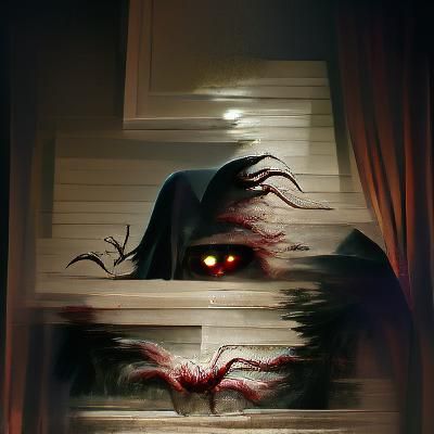 Sinister Boogeyman in Dark Fantasy Style