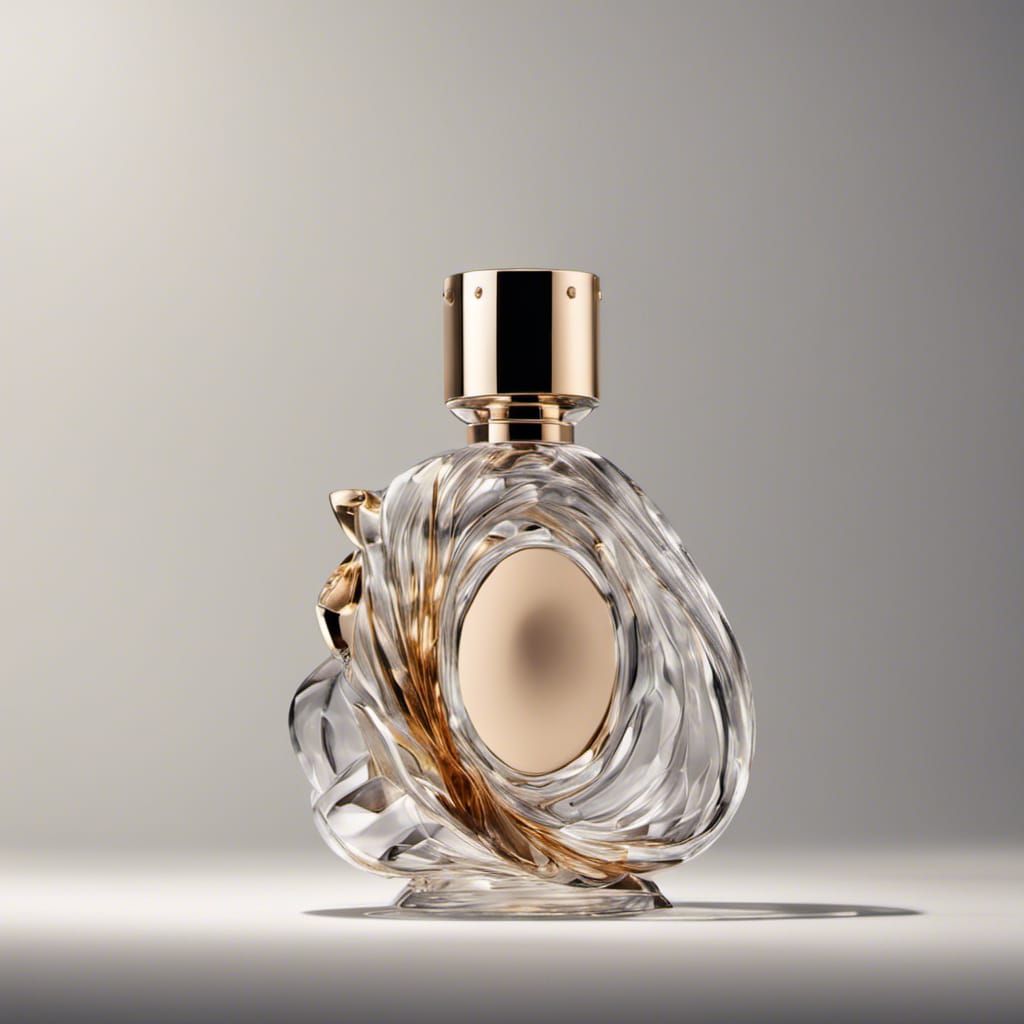 Fantastical Perfume Bottle: Detailed Matte Painting