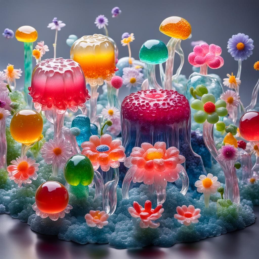 Jelly World: A Transparent Dreamscape of Jelly