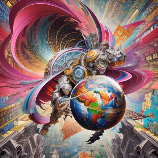 Epic 3D Rendering of Spherical, Cubic, Conic Vectors