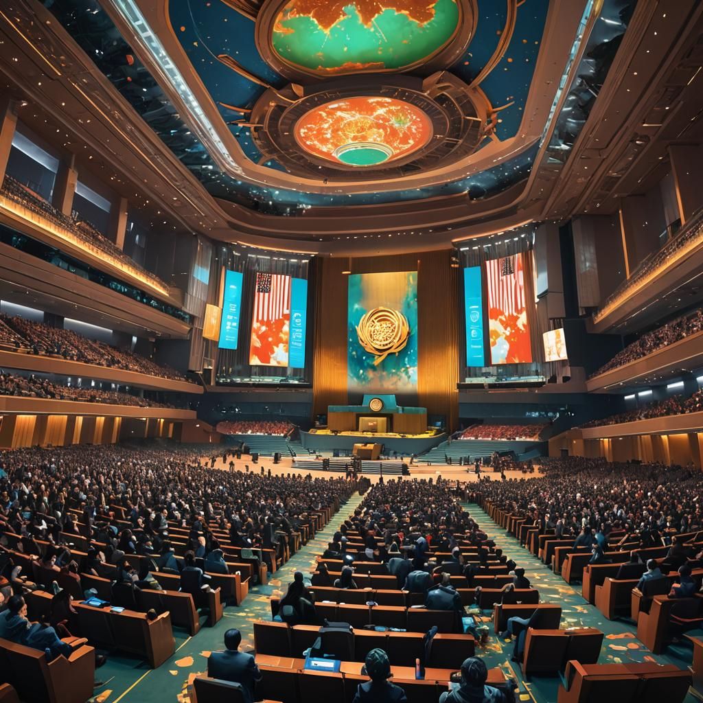 Zombies Overrun the United Nations in Anime Style