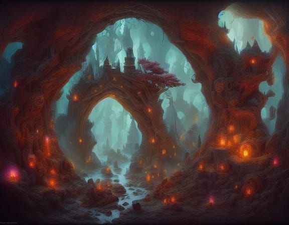 Isometric Dreamscape: Sandman's Surreal Fantasy Kingdom