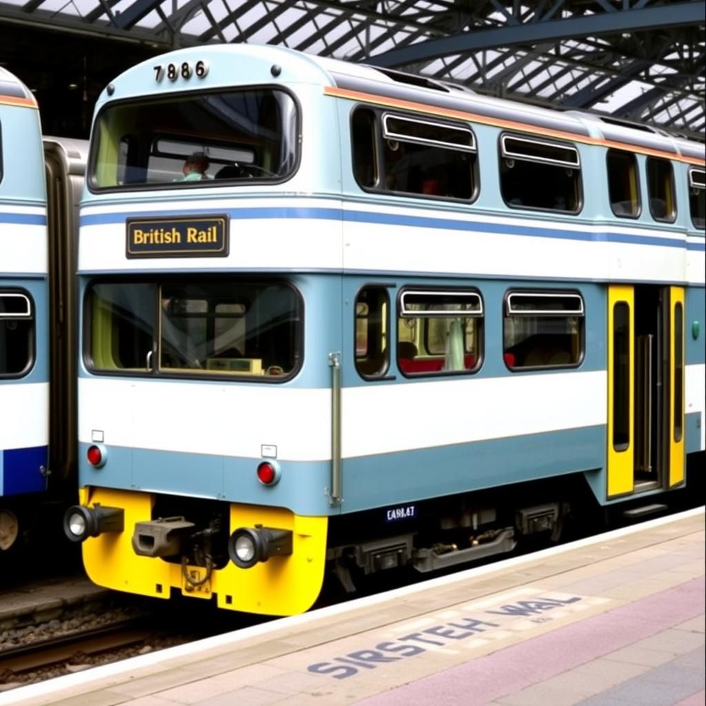 Class 145 Double Decker Leyland Pacer Railbus