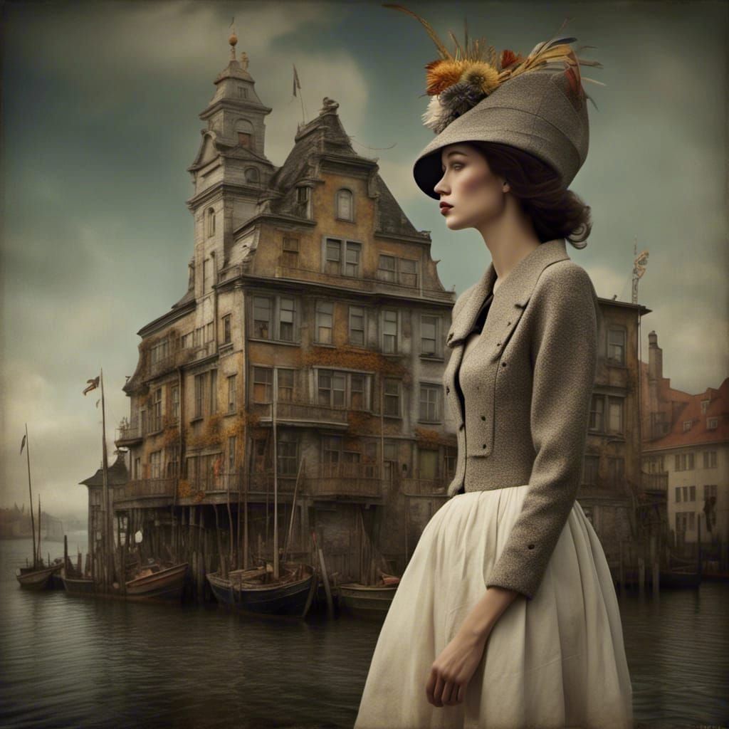 Surreal Polychromatic Landscape