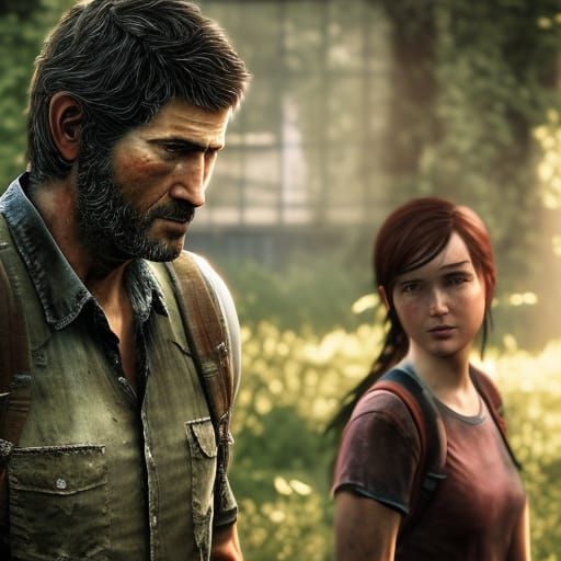 Joel and Ellie: The Last of Us, Professional Photography