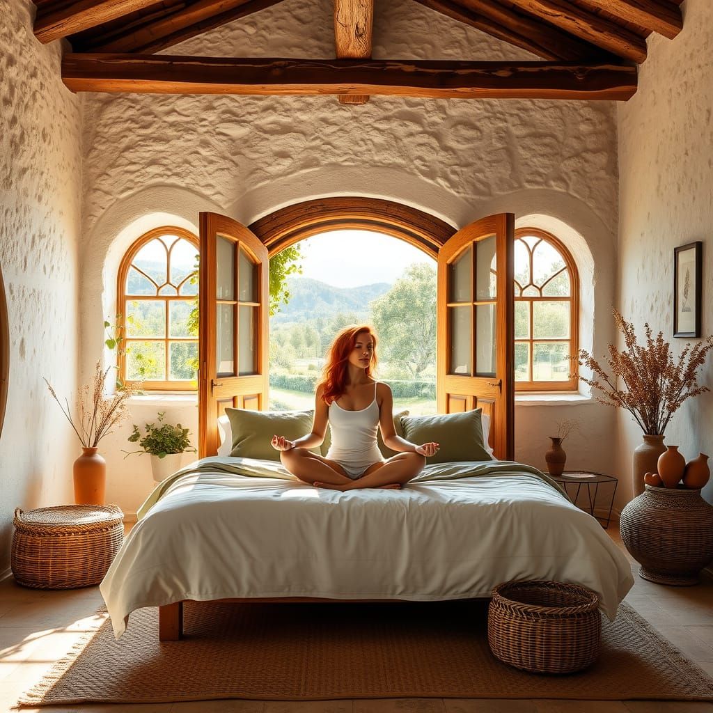 Rustic Country Retreat with Nature-Inspired Elegance