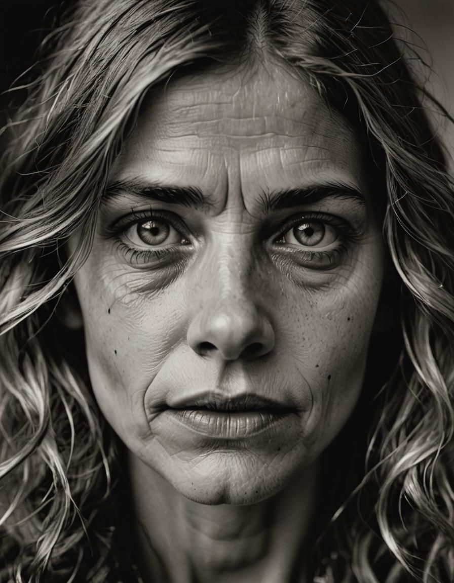 Hyperrealistic Portrait of a Beautiful Woman