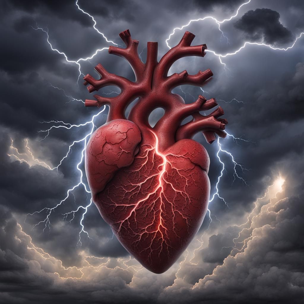 Thunderstorm Sky: Lightning Heart