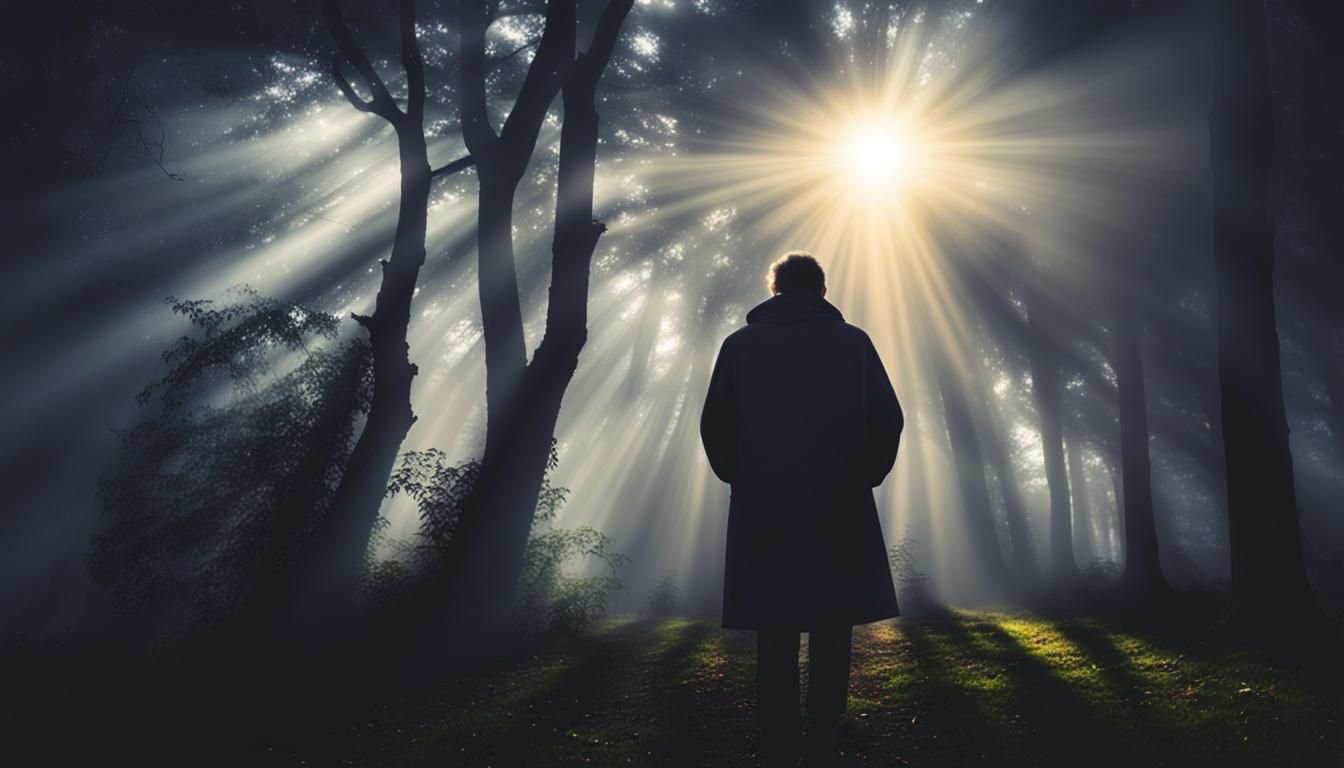 Ethereal Fog With Bright Heavenly Light