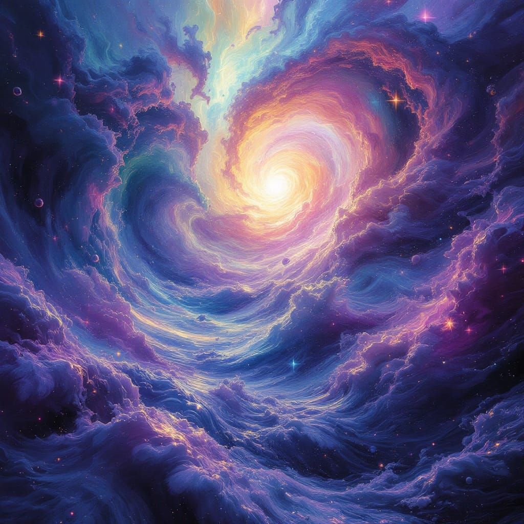 Ethereal Maelstroms of Iridescent Light