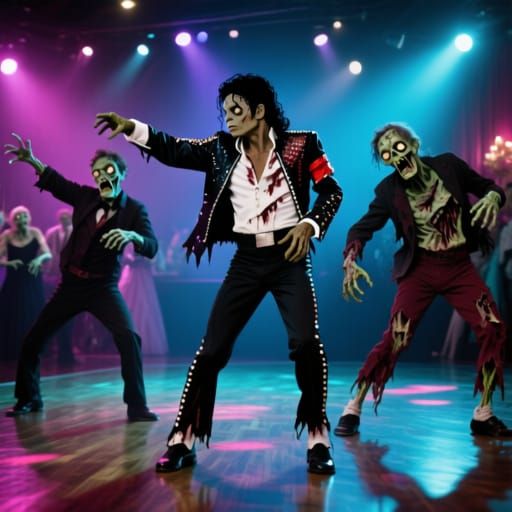 Zombie Prom Night Dancing Thriller Style