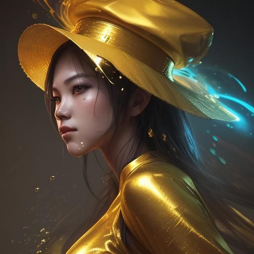 Golden Party in Vietnam: Hyperrealistic Concept Art