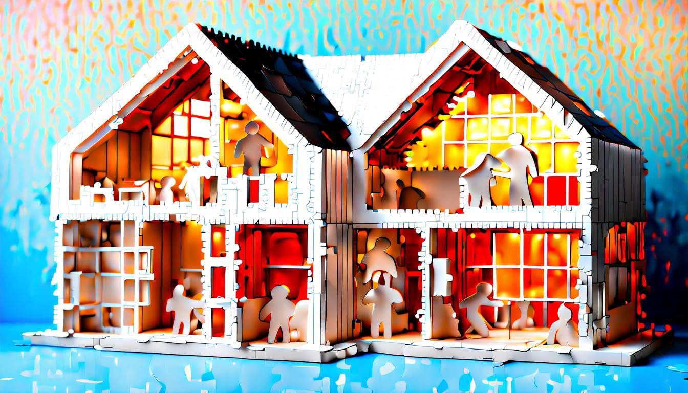 Cozy Resin Jigsaw House Building Kit