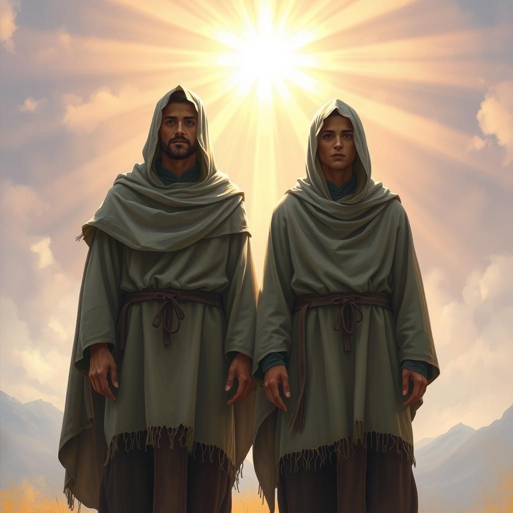 Two Witnesses in Divine Light, Ethereal Aura
