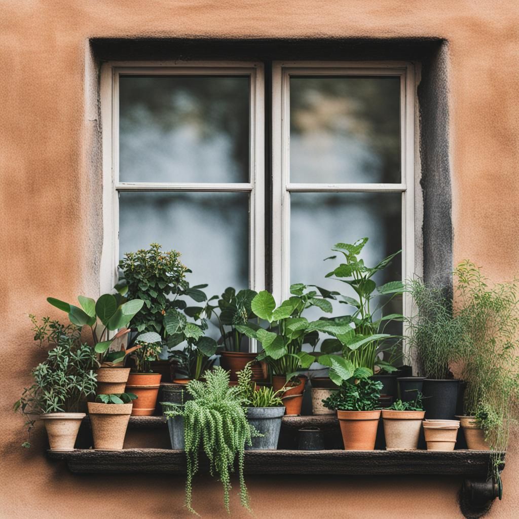 Plants in a Window: Indoor Garden