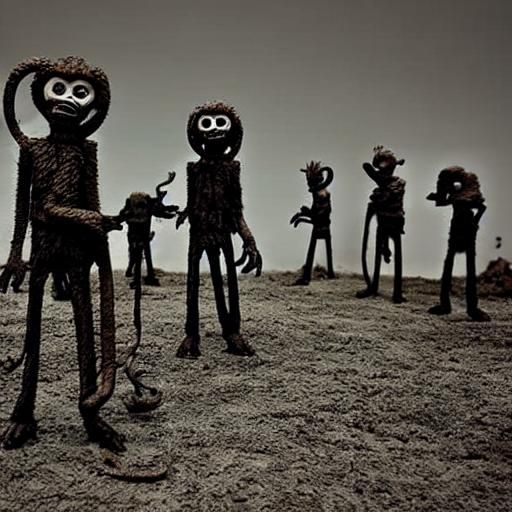 Prayer to Forgotten Gods, in Sepia Tone