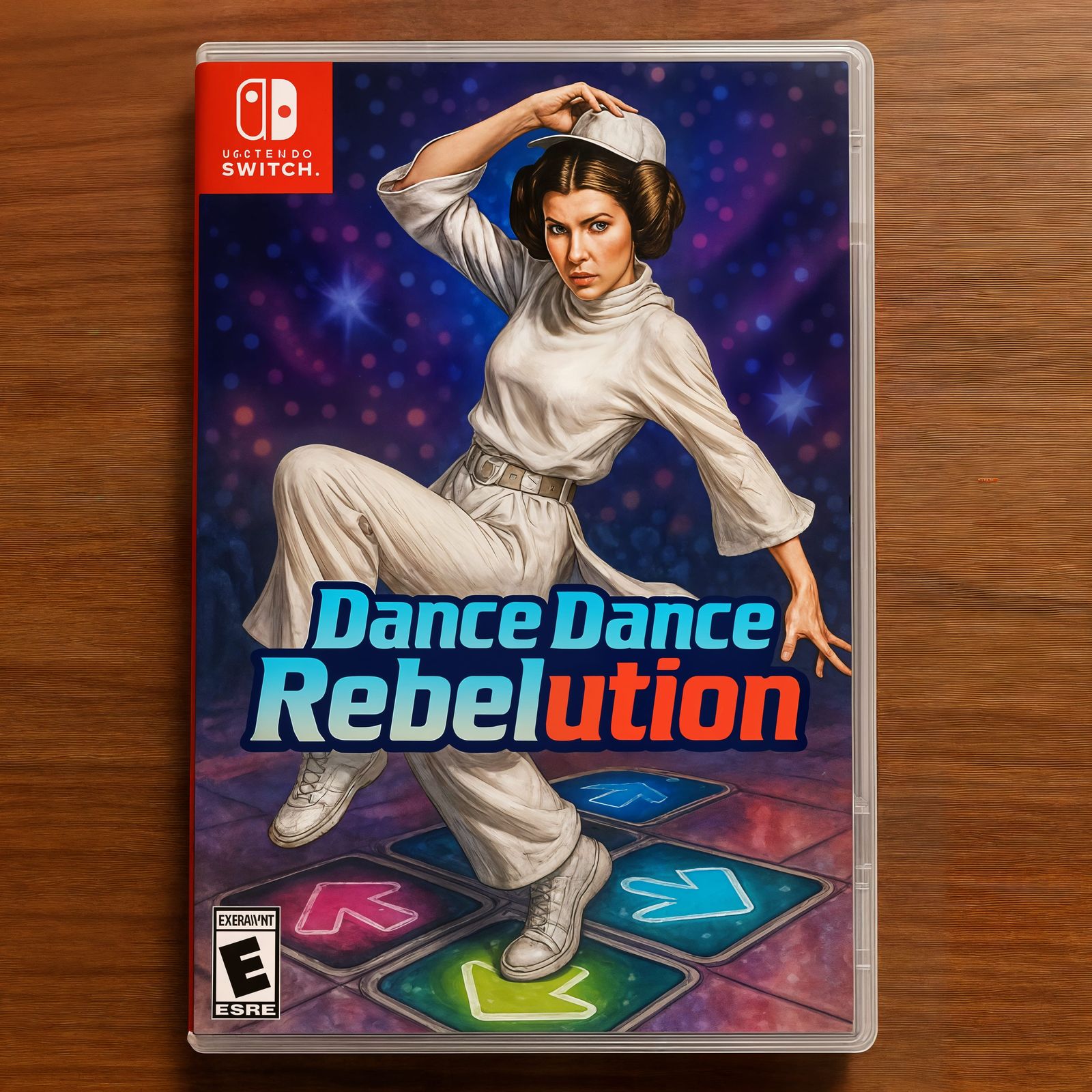 CGI Leia Does Hip-Hop on Game Cover