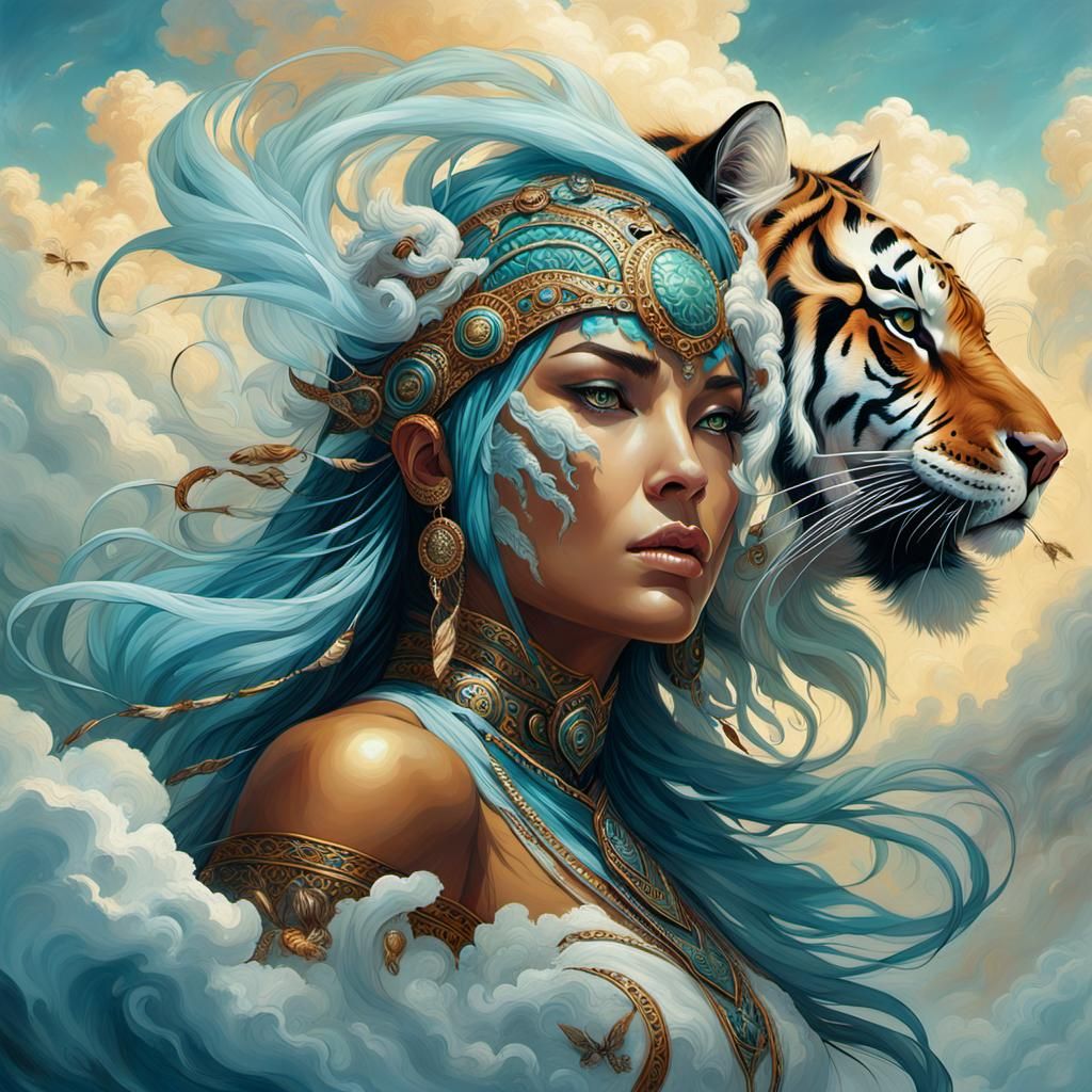tiger goddess