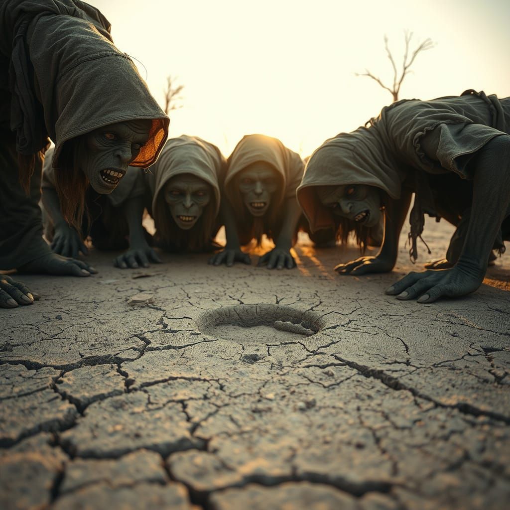 Survivors in a Barren Wasteland