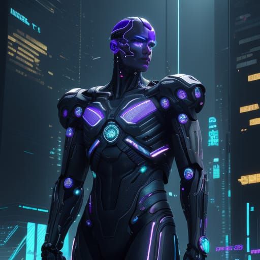 Cyberpunk Transhumanism: People Merging with Machines