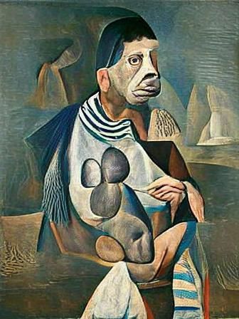 Abstract AI-Generated Art From Short Prompt