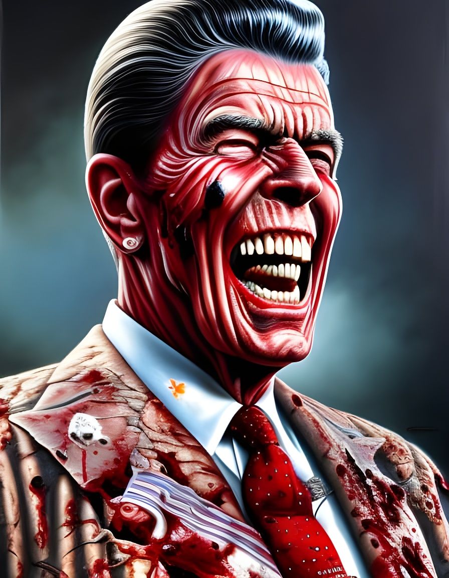 Zombie Ronald Reagan