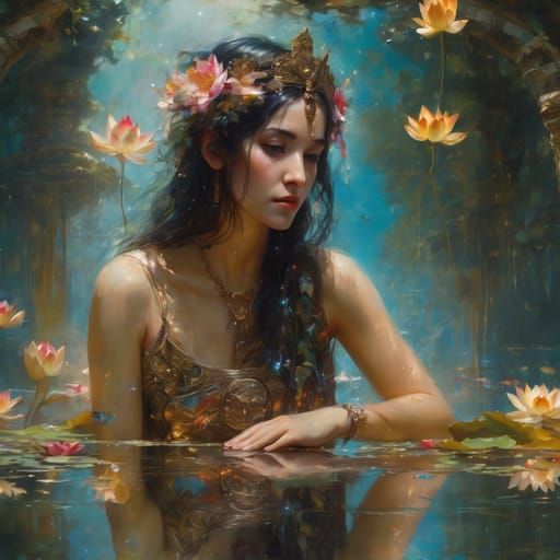 AI Generated Beautiful Portrait