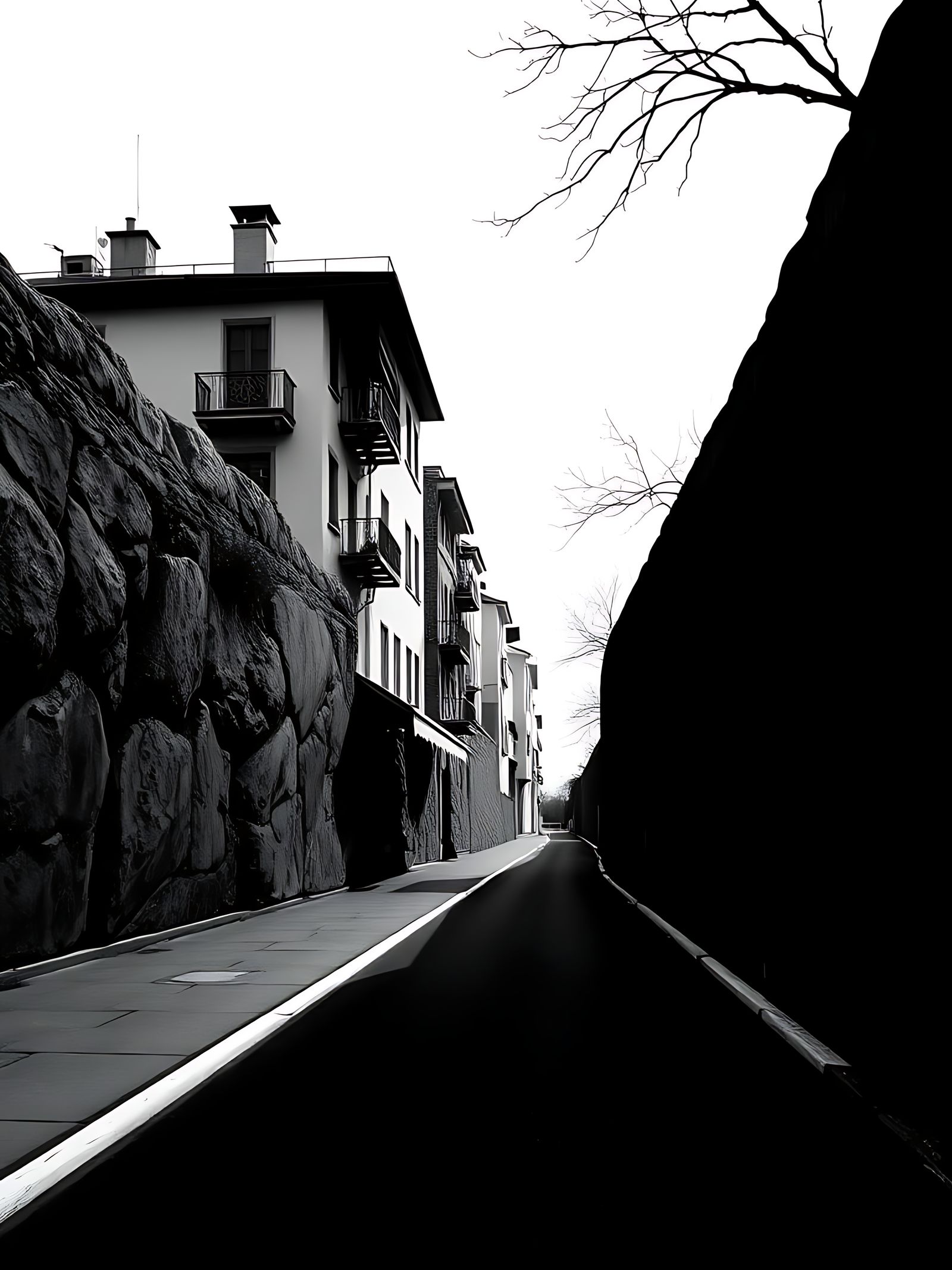 Dark is to light . . . (abstract studies)