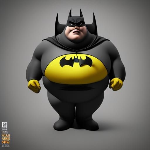 obese batman