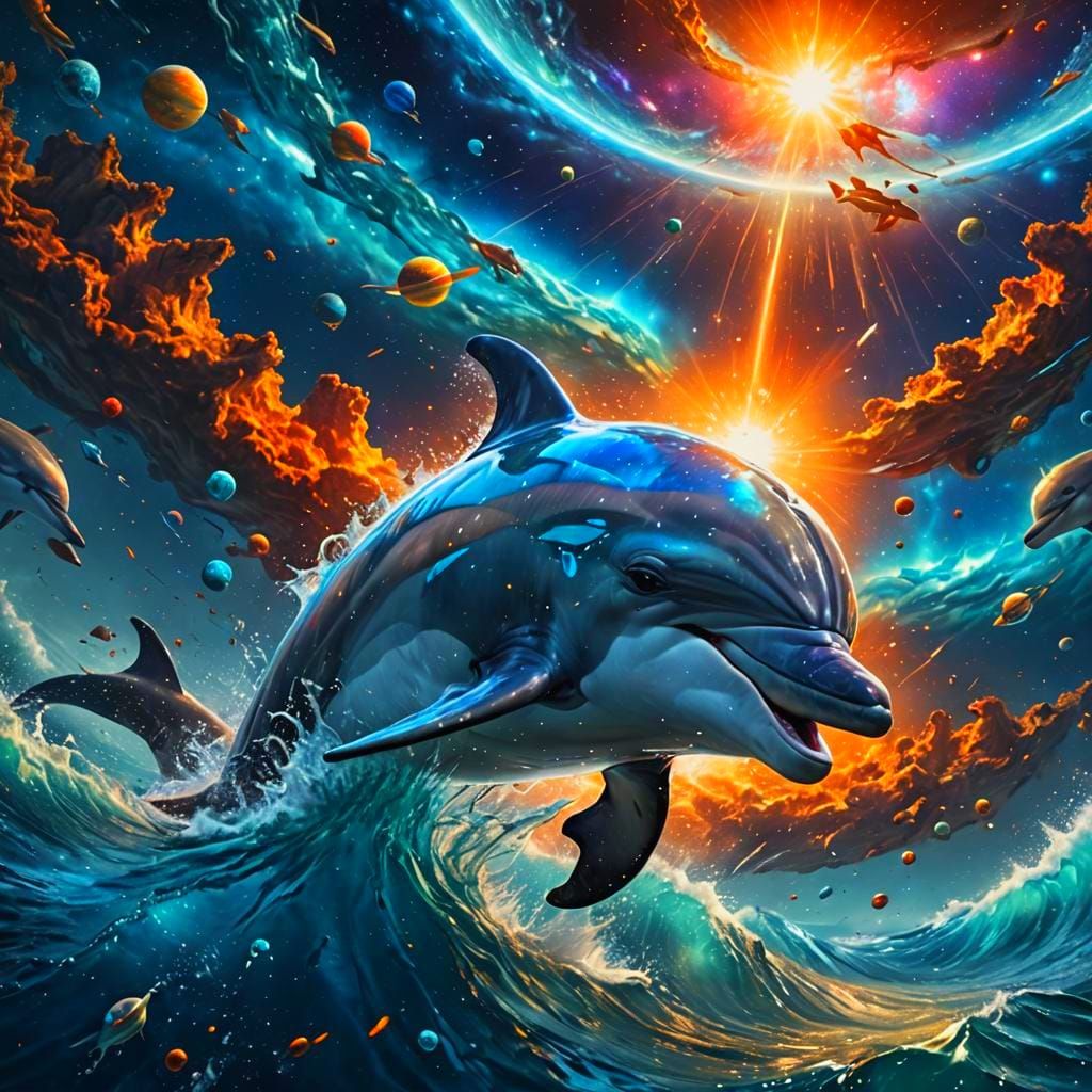 Dolphins astral travel too