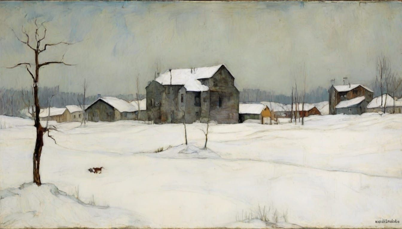 Winter Landscape 🌨️