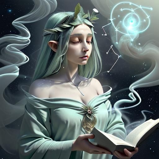 Sage could be an ethereal being, constantly shifting between forms – a wisp of smoke, a twinkling constellation, a wise ...