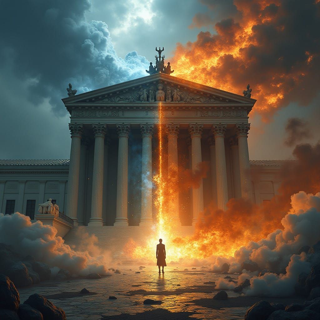 Epic Clash of Light and Darkness Before the Law