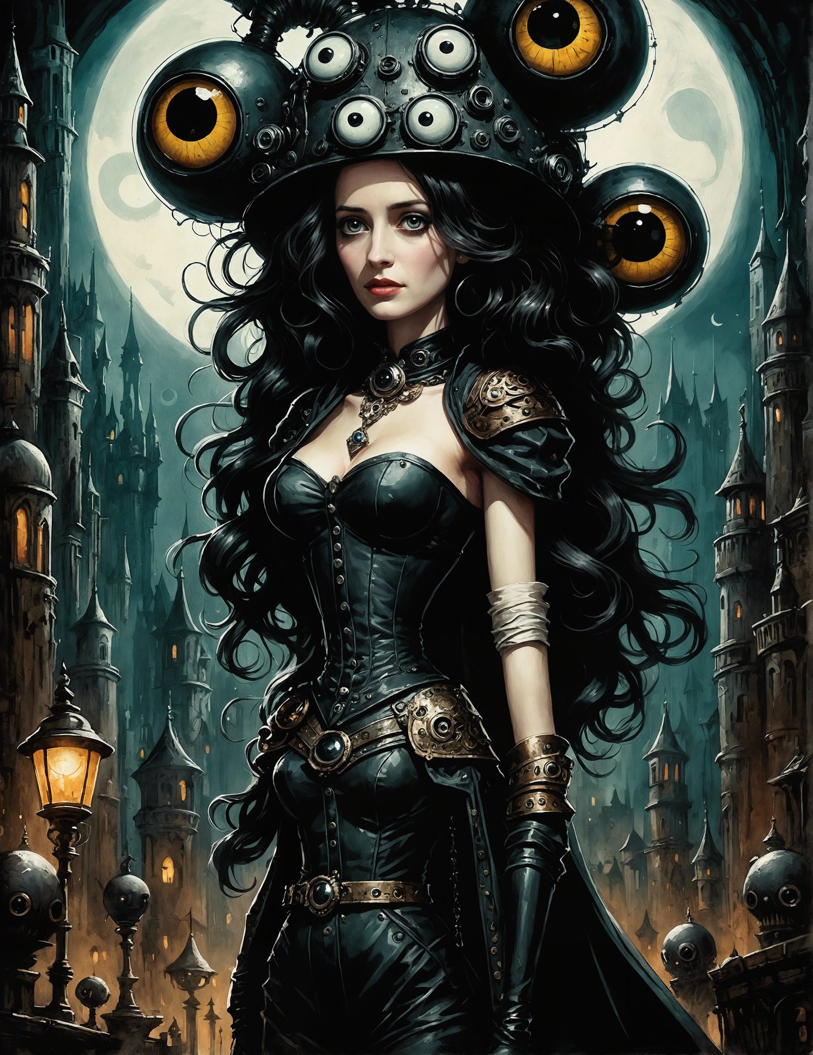 Surrealistic Eva Green