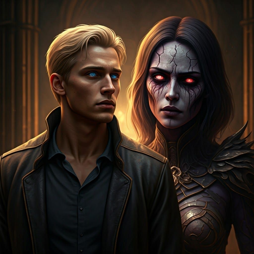 Nephalem Emerges from Shadows in Hyperphotorealistic Style