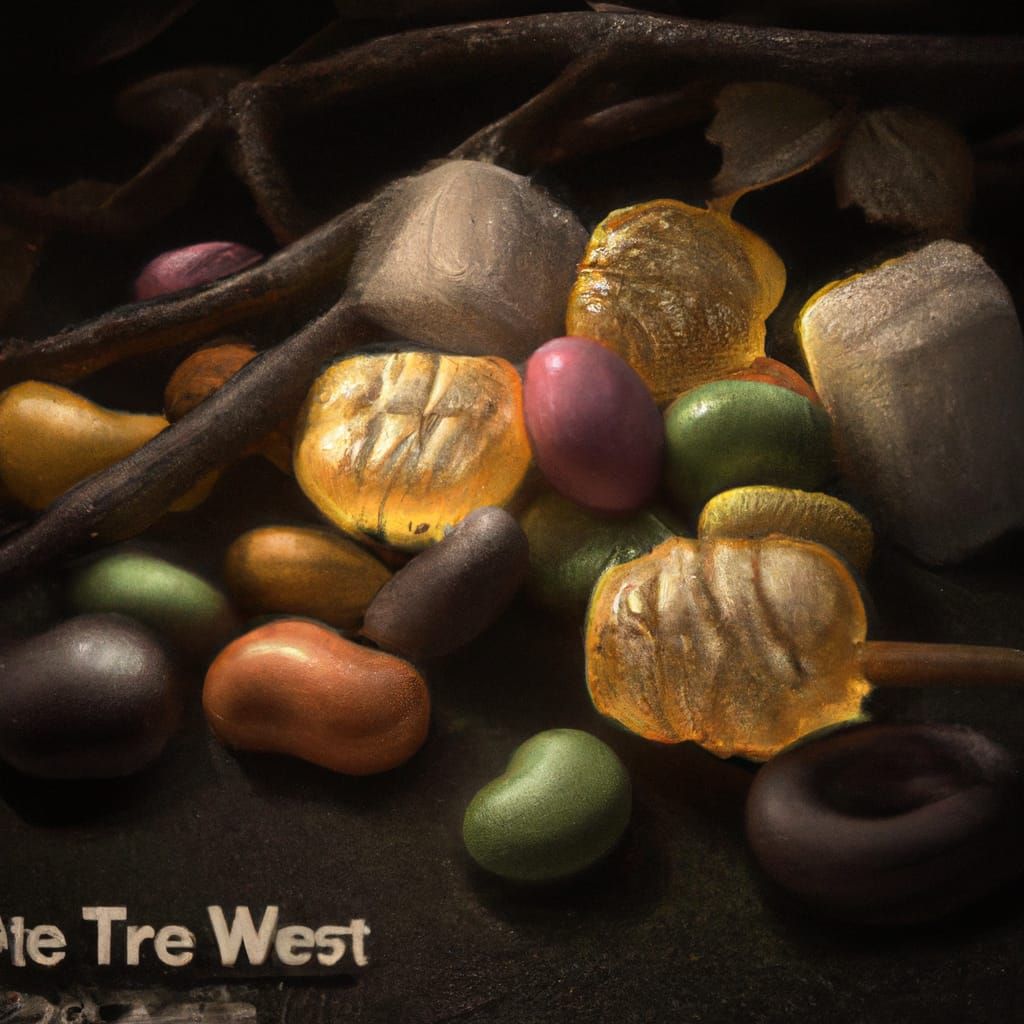 Surreal Photorealistic Trick or Treat Scene