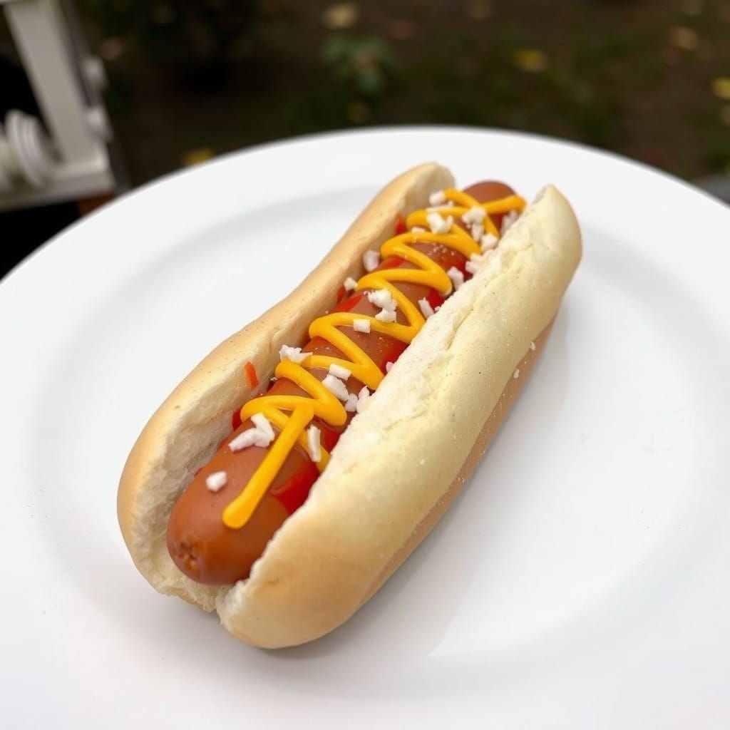 AI Image of One Hot Dog Per Trick-or-Treater