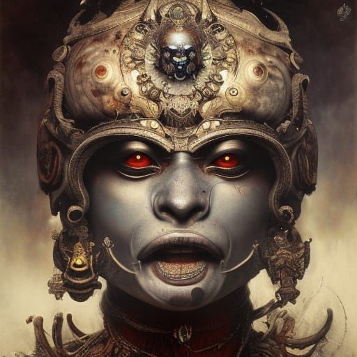 Mahakala Portrait in Surreal Photorealistic Style
