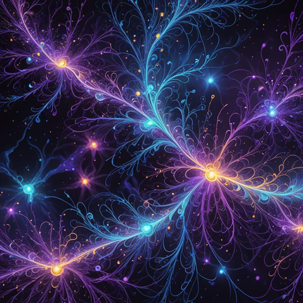 Visionary Art: Collective Intelligence Dreams Future Nebula