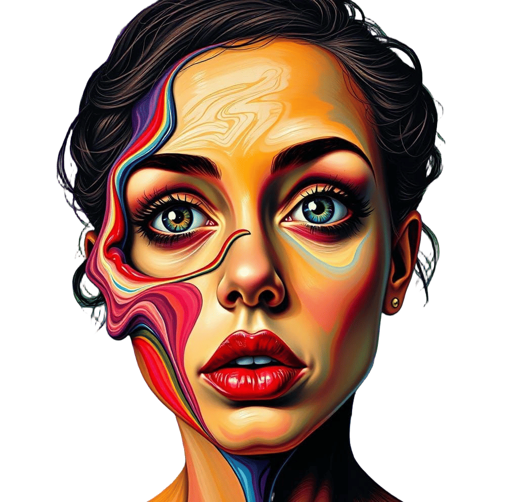 Disorienting Vortex of Colors and Shapes