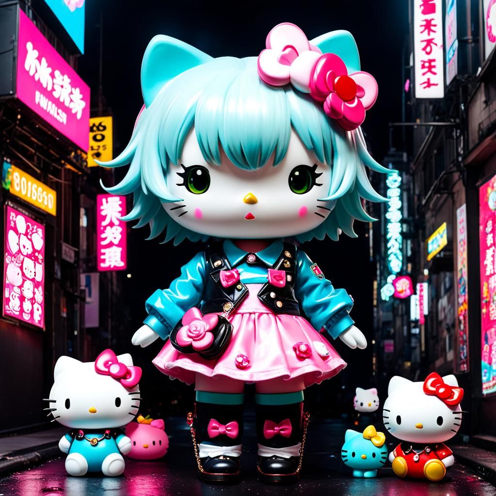 Marshmallowpunk Hello Kitty Art