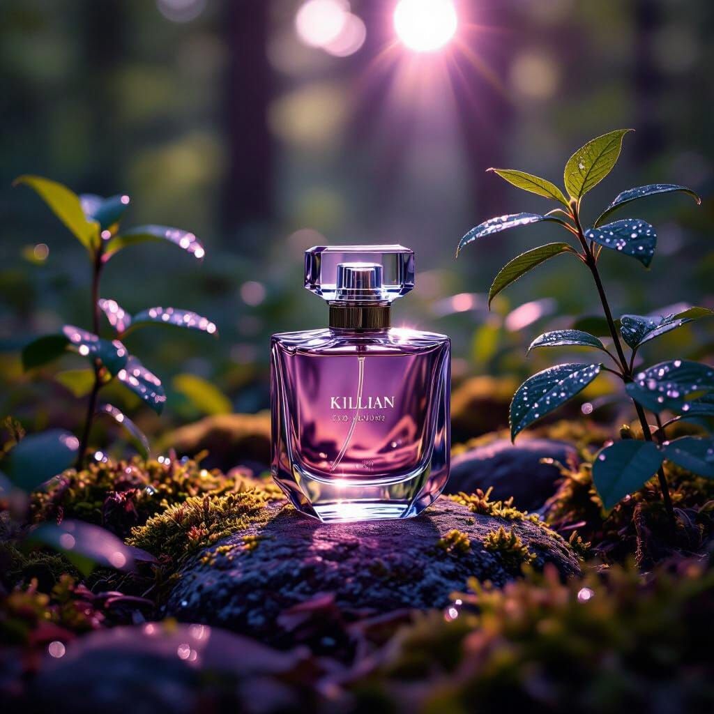 Kilian Perfume Bottle in Forest Moonlight