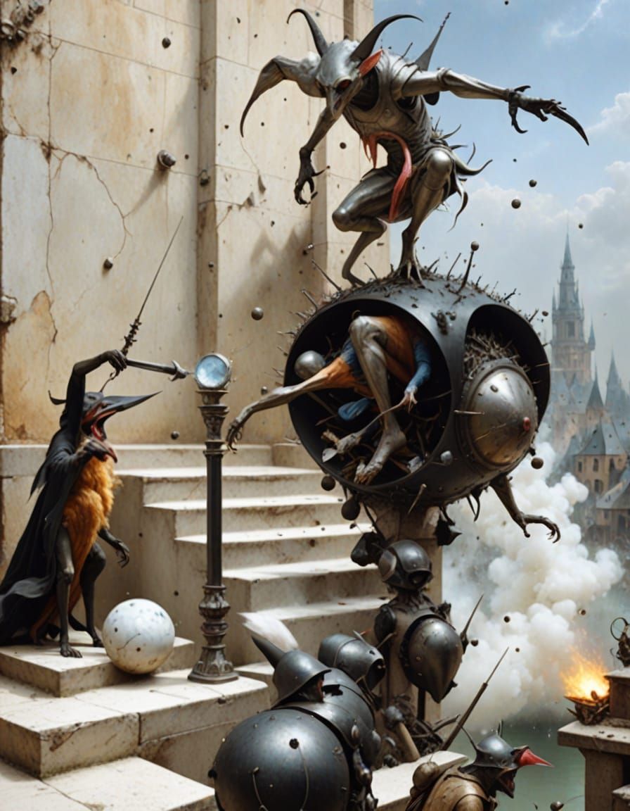 The individual on to in the process of escaping the clutches of the 'Party' - Go Man, GO!