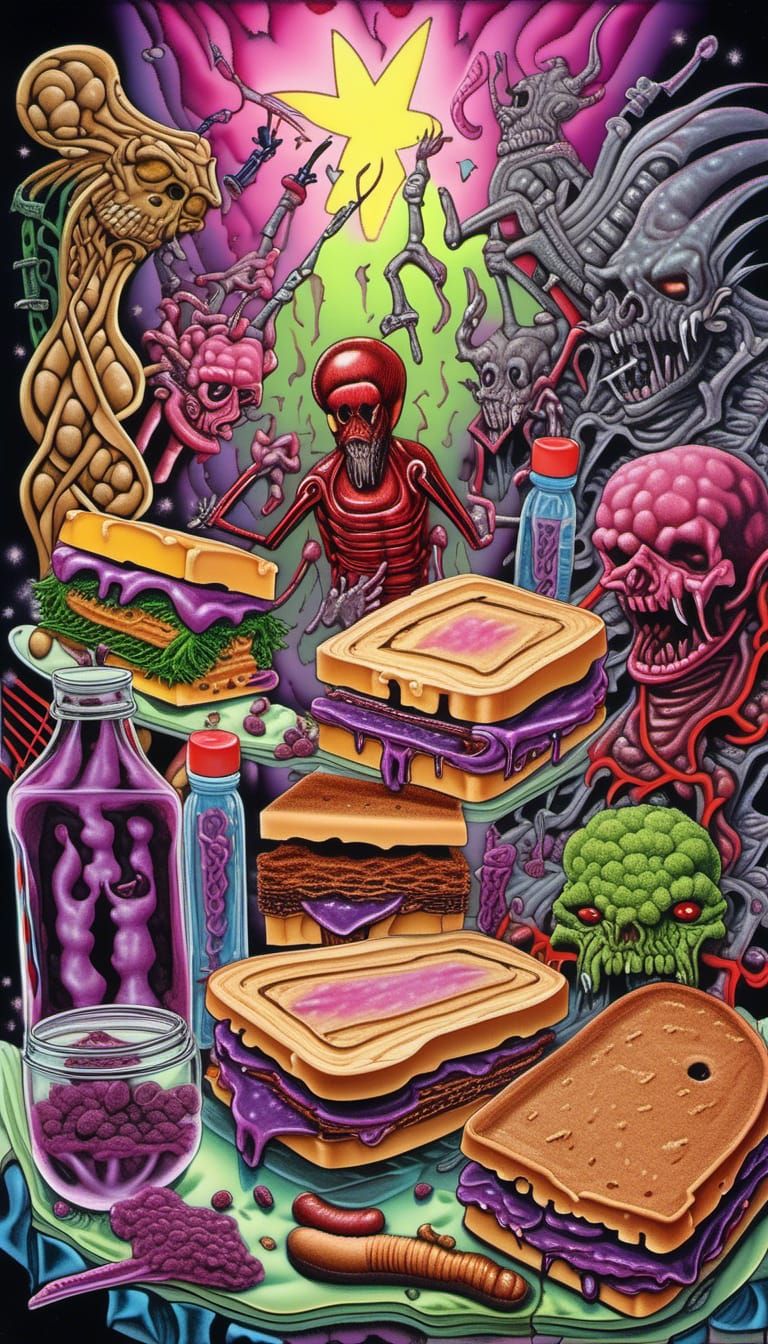 The food is a bit off