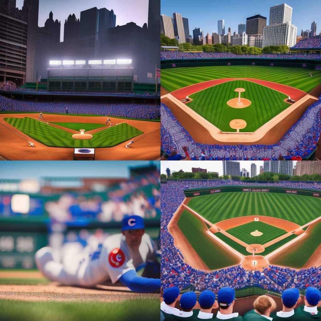 An attempt at Wrigley Field
