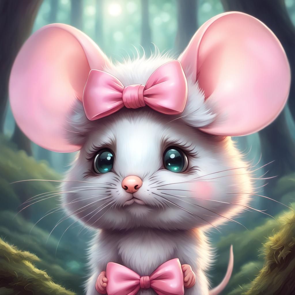 Lovely female mouse 💗 III