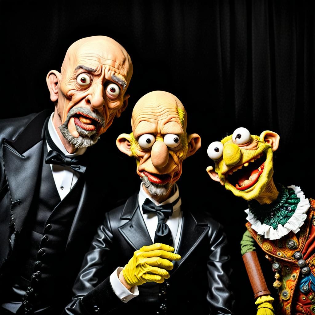 Goofy Portrait in Gothic Baroque Style