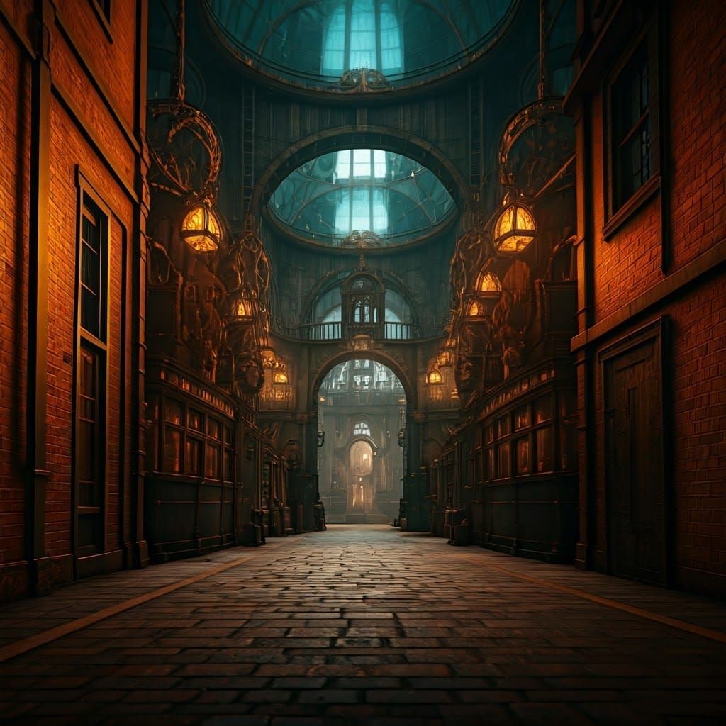 Steampunk Wallace and Gromit Concept Art